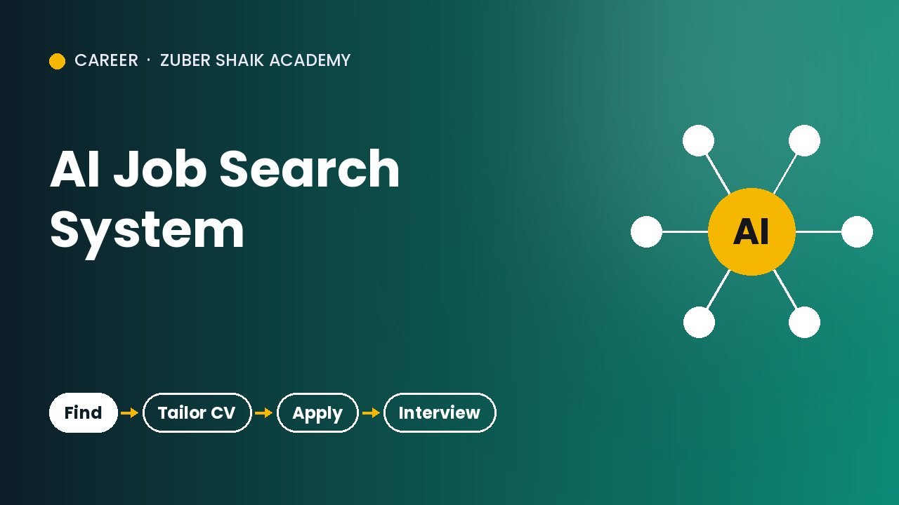 AI job search agent course